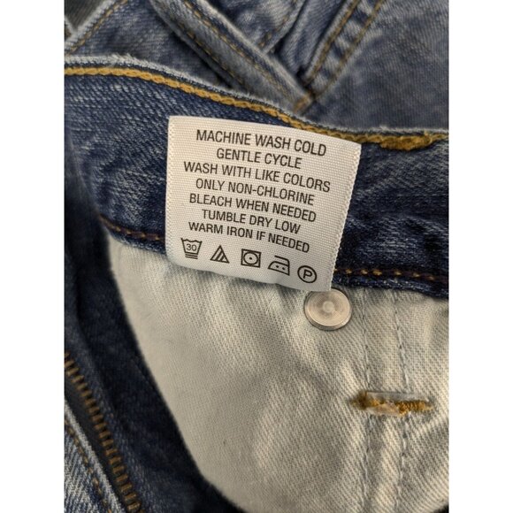 Polo Jeans Company Ralph Lauren Men 40x32 Blue Whiskered Faded Medium Wash Denim - Picture 10 of 10